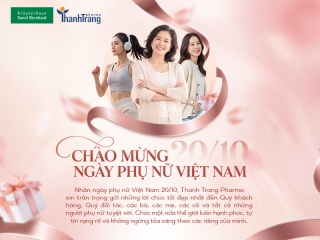 Sanct Bernhard Chúc Mừng Ngày Phụ Nữ Việt Nam 20/10: Rạng rỡ & Khỏe mạnh mỗi ngày